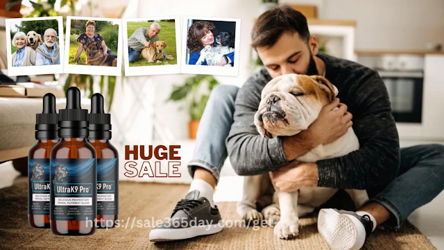 UltraK9 Pro drops supplement for dog health