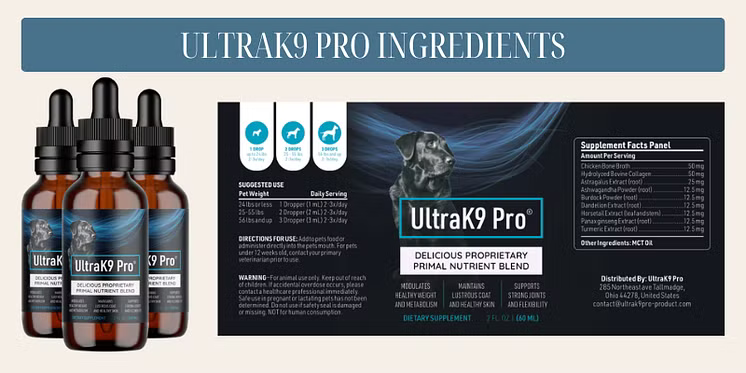 UltraK9 Pro Primal Nutrients Drops Review: Are they Worth It?