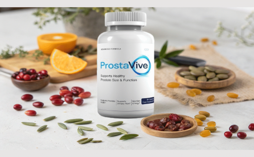 Natural ingredients in vitamins for prostate health